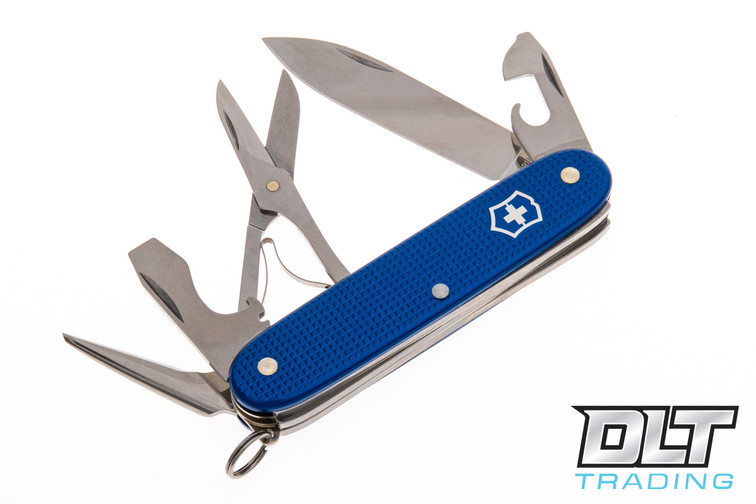 Blue Swiss Army Knife Victorinox Pioneer X for Sale