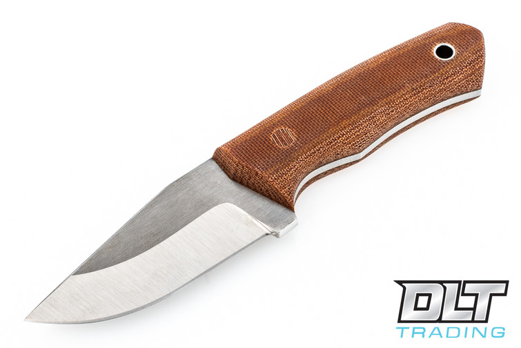 Cumming Bladeworks Palm Tac - Natural Canvas Micarta