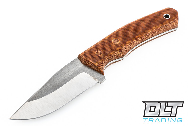 Cumming Bladeworks Recon - Natural Canvas Micarta