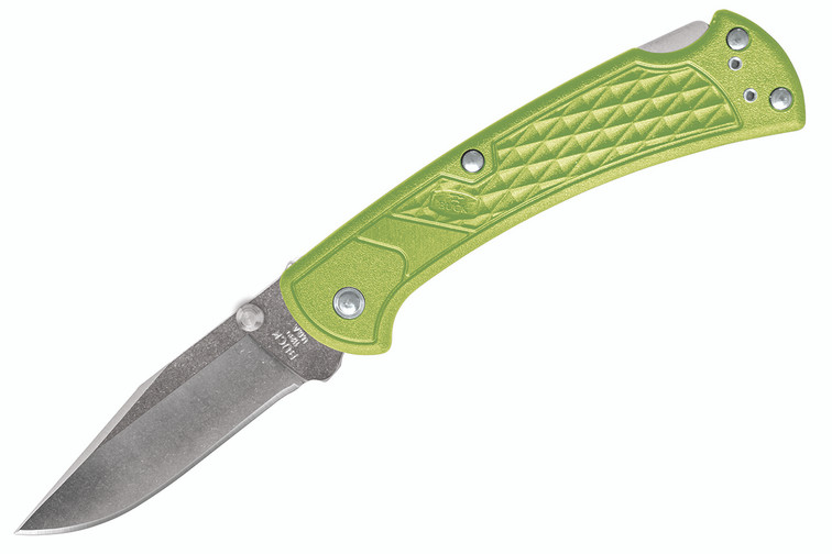 Buck 112 Slim Select - Chartreuse