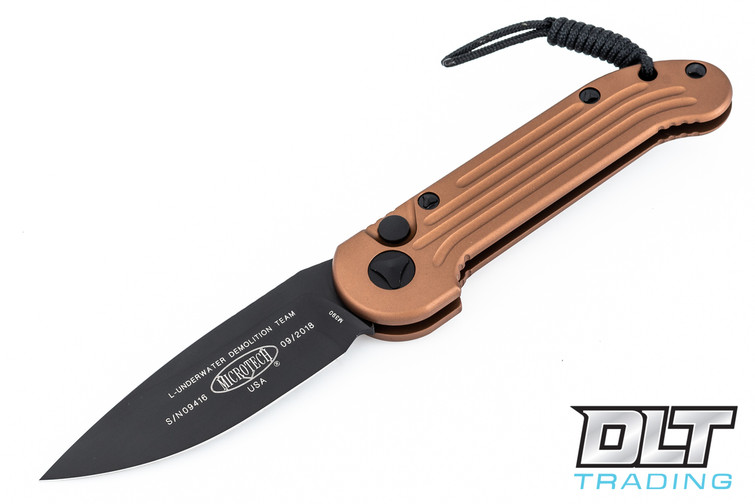 Microtech 135-1TA LUDT - Tan Handle - Black Blade