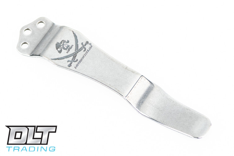 Emerson Pirate Pocket Clip - Silver