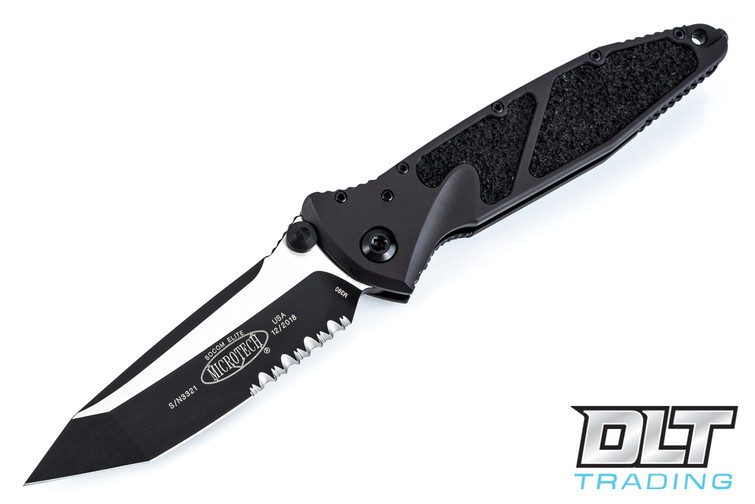 Microtech 161-2T SOCOM Elite T/E-M - Black Handle - Black Blade