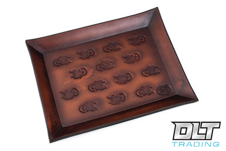 Hinderer Brown Leather Valet Tray