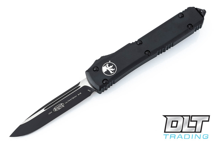 Microtech 121-1T Ultratech S/E - Black Handle  - Black Blade