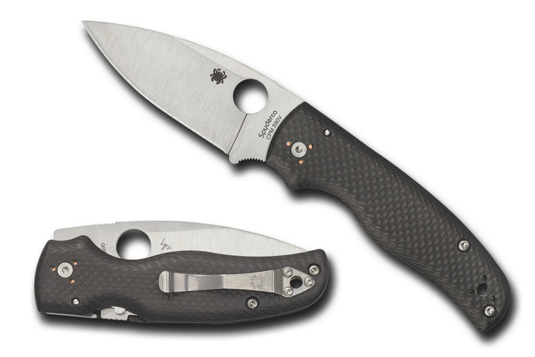 Spyderco Shaman - Carbon Fiber - S90V - Sprint Run