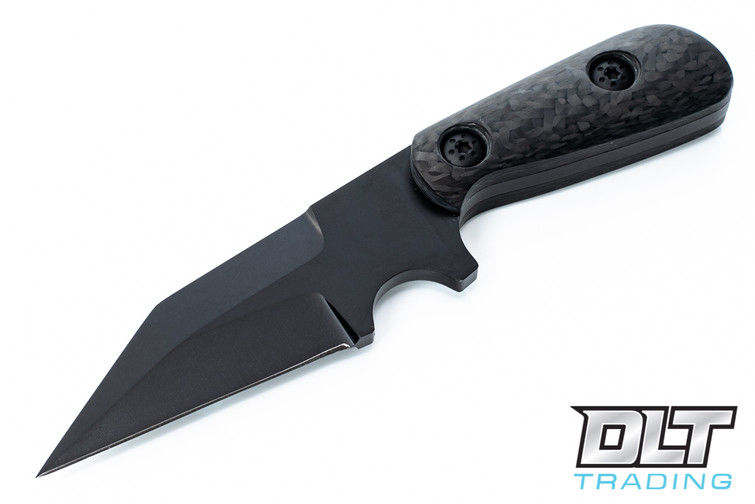 Skelton Bladeworks Advanced Tibia - Midnight Cerakote Blade - Carbon Fiber - Kydex Sheath