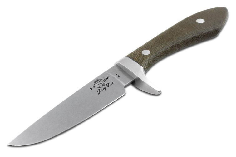 White River Sendero Classic - Green Canvas Micarta