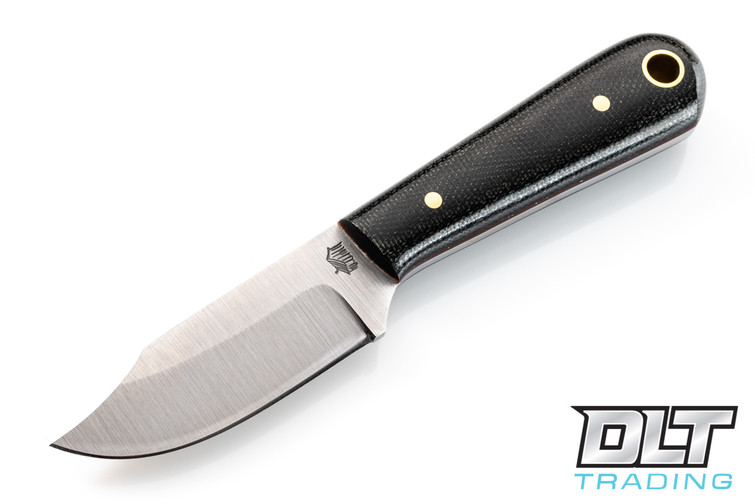 LT Wright Frontier Trapper A2 - Black Micarta - Red Liners