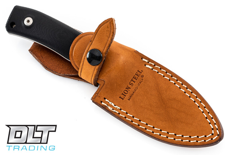 LionSteel M4 Fixed Blade Black G10