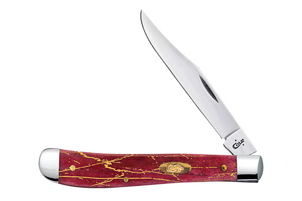 Case Slimline Trapper Red Storm Bone