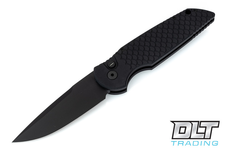 Pro-Tech TR-3 Operator - Black Handle - Black Blade