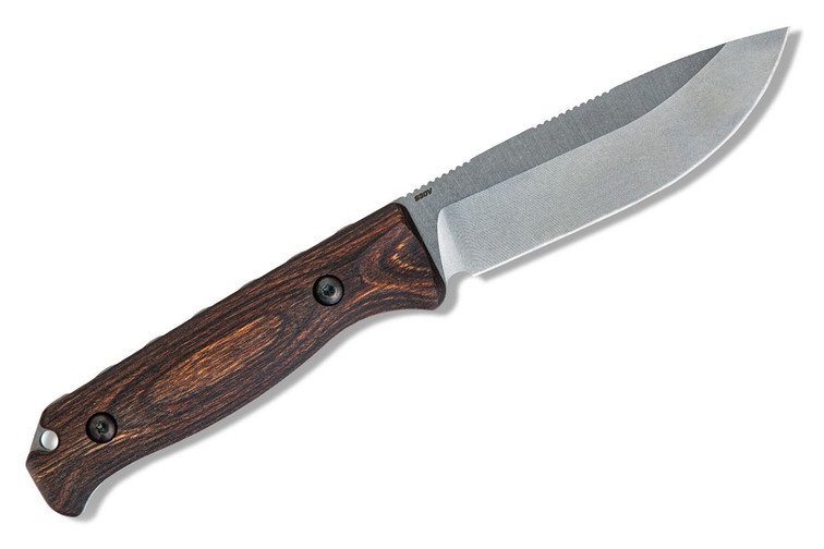 Benchmade Saddle Mountain Skinner fixed blade hunting knife.