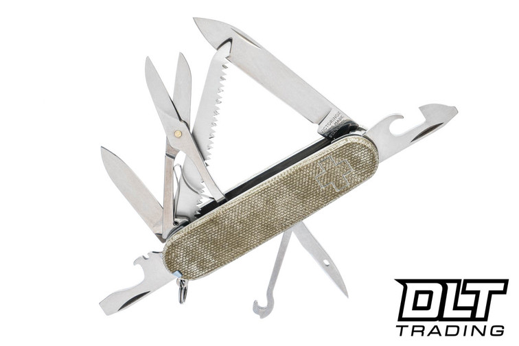 Swiss Army Huntsman with RGT Micarta Scales