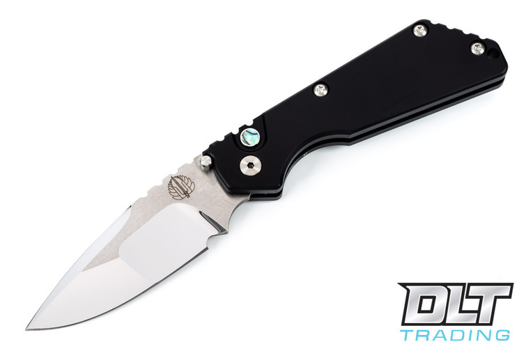 Pro-Tech Strider SnG - Black Handle - Mirror Polished Compound Blade