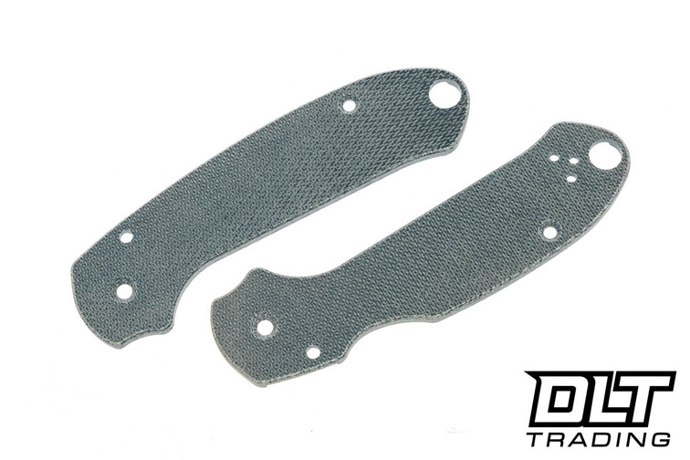 RGT Spyderco Para 3 Scale Set - Skinny Mod - Blue Denim Micarta