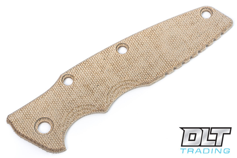 Hinderer Eklipse Smooth Natural Canvas Micarta Scale