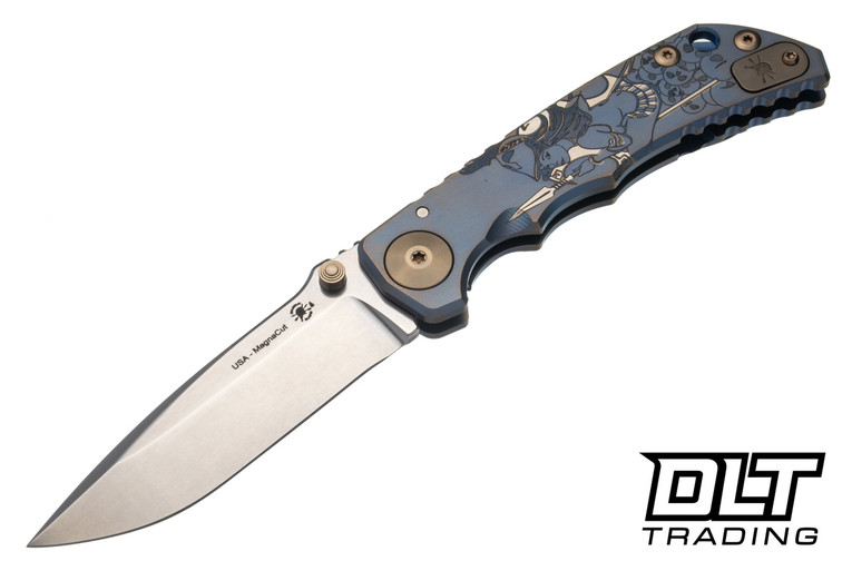 Spartan Blades Harsey Folder - Spartan Babe - Stonewashed MagnaCut Blade