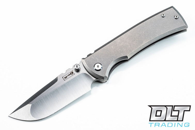 Chaves Redencion 229 Drop Point - Stonwashed Titanium