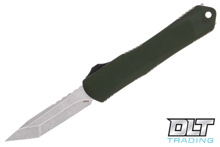 Heretic Manticore S TE - Green - Stonewashed Blade