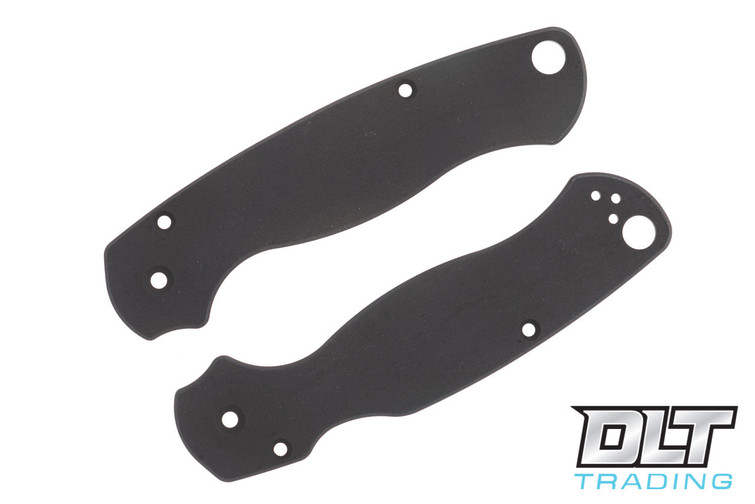 RGT Spyderco Paramilitary 2 Titanium Scale Set - Special Dark