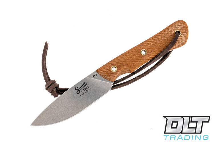 Smith & Sons Brave - Natural Micarta - Stonewashed