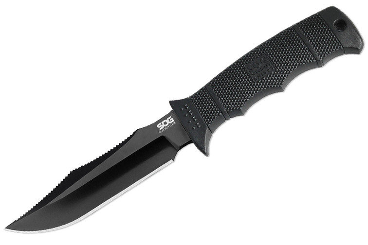 SOG Seal Pup Elite Plain Edge TiNi