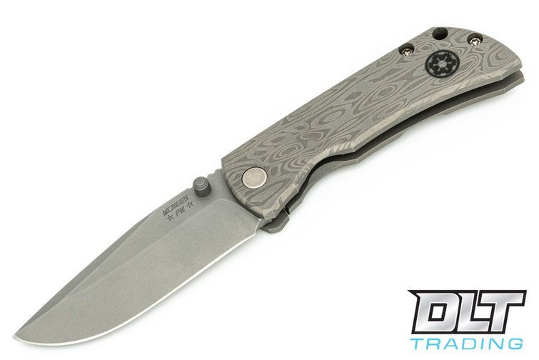 McNees PM MAC 2 - Beskar Engraved - Matte Stonewashed Blade