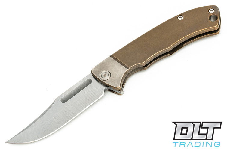 Vehement Mongrel - Bronze Anodized Titanium - Brushed Bolster