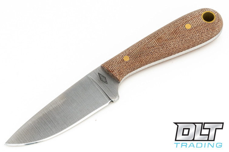Battle Horse Frontier First - Flat Ground - Natural Micarta - Matte