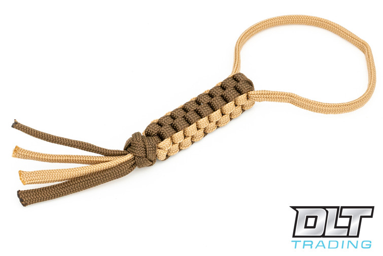 Tan & Brown Paracord Lanyard