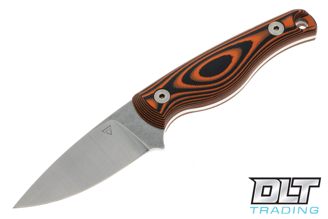 Creely Blades PG Mako 3V - Orange & Black G-10 - DLT Trading