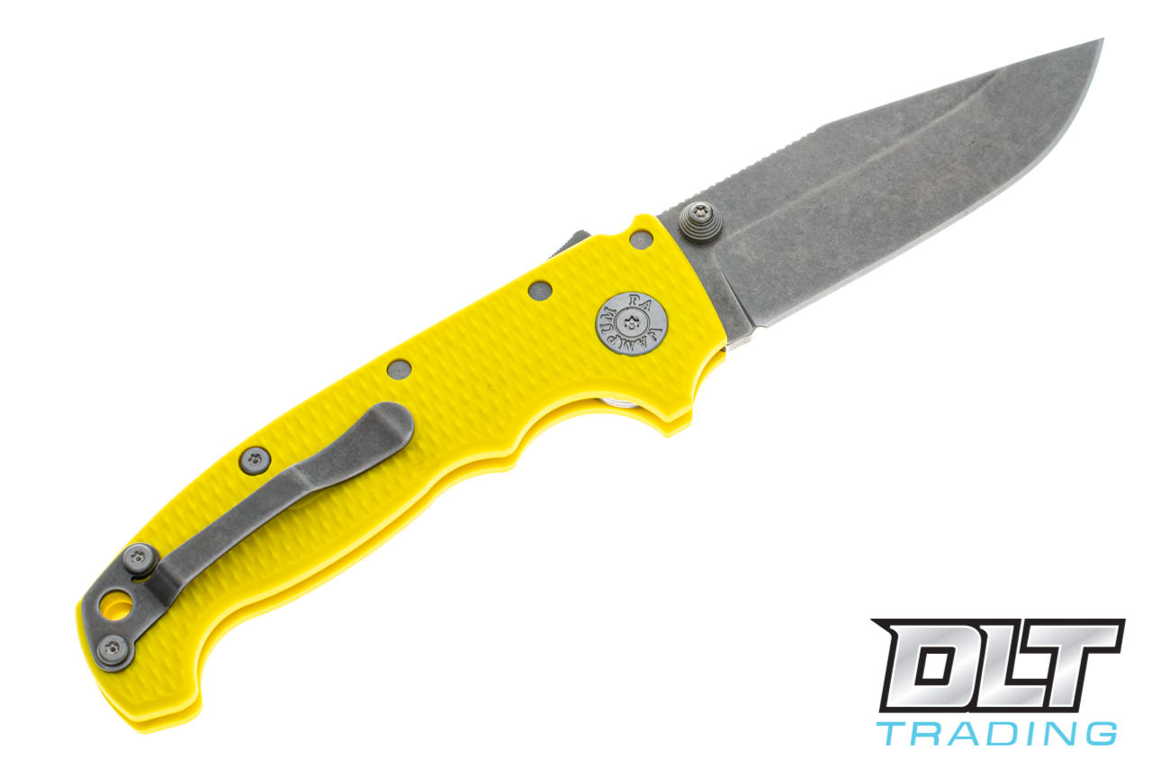 Demko MG AD20S D2 - Clip Point - Yellow Grivory - DLT Trading