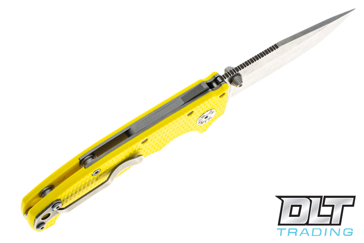 Demko MG AD20S D2 - Clip Point - Yellow Grivory - DLT Trading
