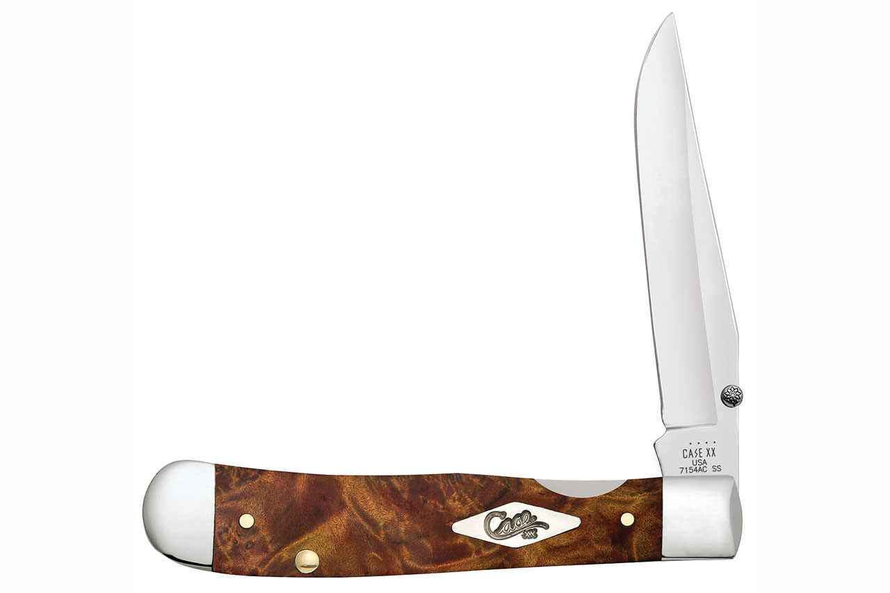 Case Kickstart Trapperlock Autumn Maple Burl - DLT Trading