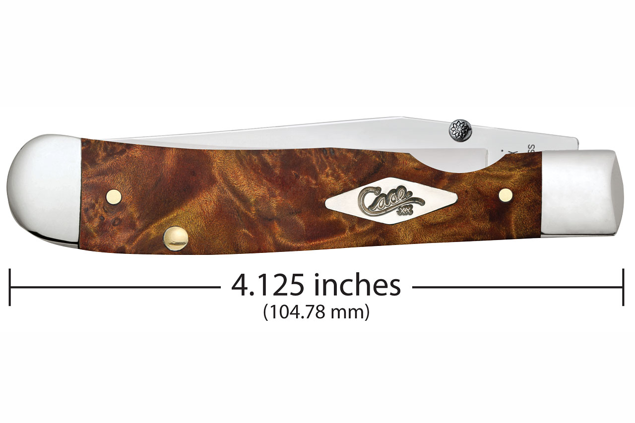 Case Kickstart Trapperlock Autumn Maple Burl - DLT Trading