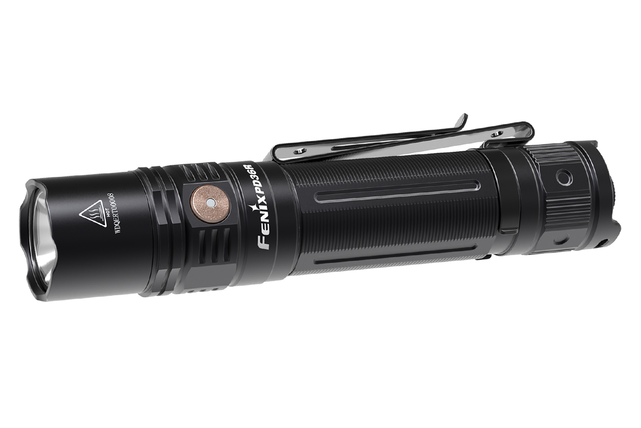 Fenix PD36R Rechargeable Flashlight - Black - DLT Trading