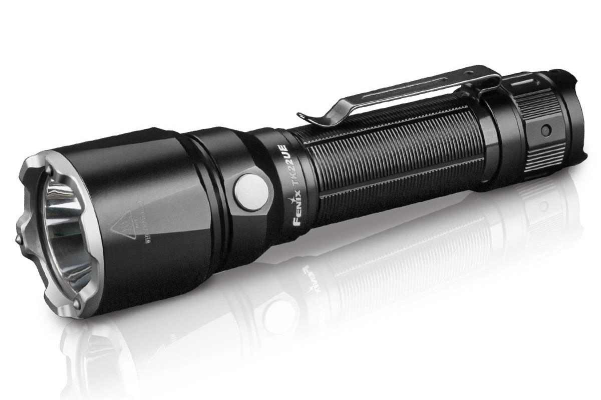 Fenix TK22 UE Tactical Flashlight - Black - DLT Trading