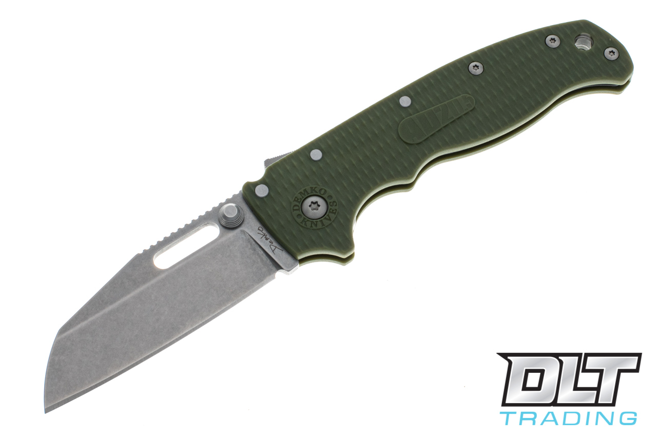Demko AD20.5 - Slotted Shark Foot - OD Green Grivory - DLT Trading