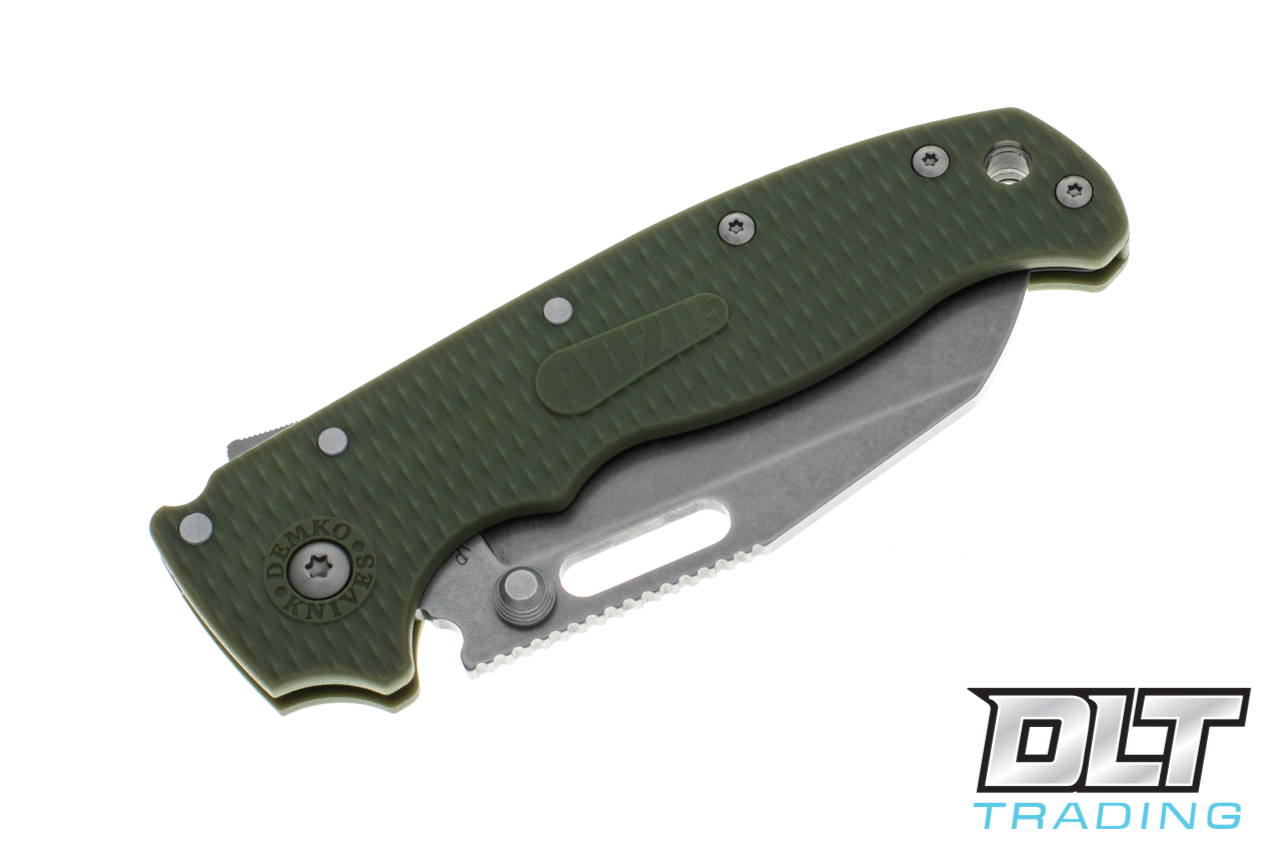 Demko AD20.5 - Slotted Shark Foot - OD Green Grivory - DLT Trading