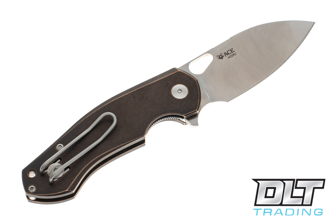 GiantMouse ACE Biblio - Bronze - Natural Canvas Inlay - DLT Trading