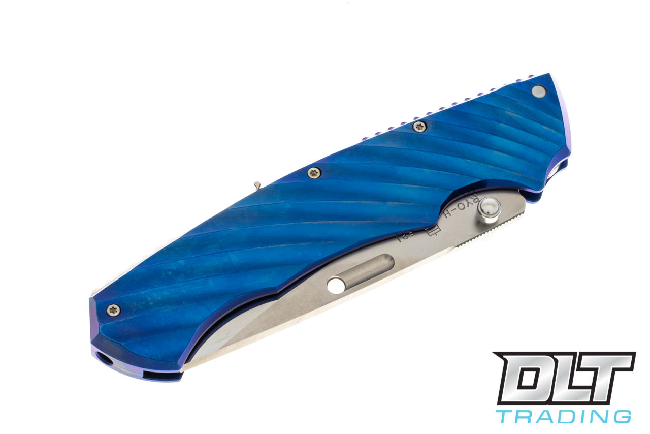 Rockstead RYO H-ZDP - Blue Titanium Handle - DLT Trading