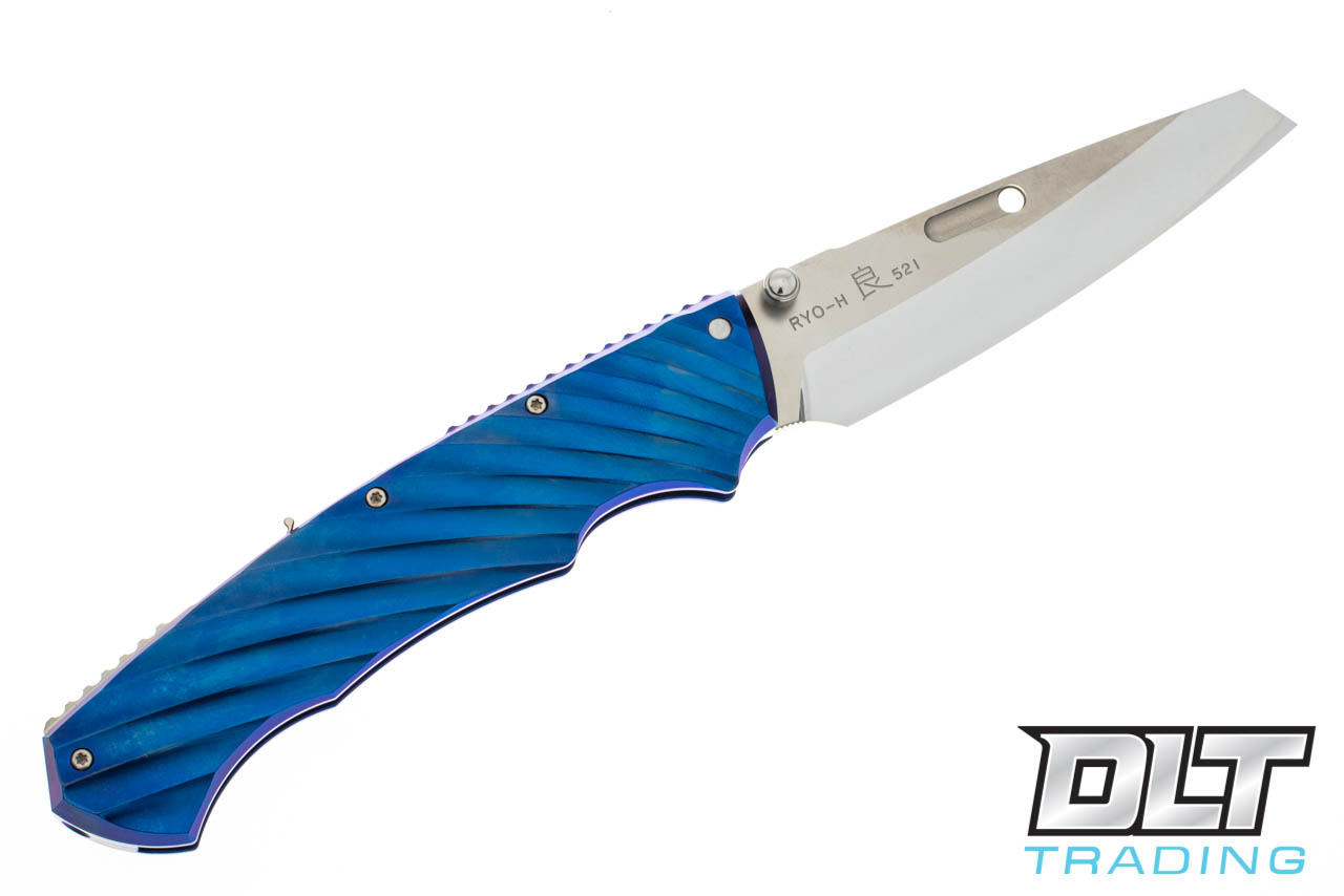 Rockstead RYO H-ZDP - Blue Titanium Handle - DLT Trading