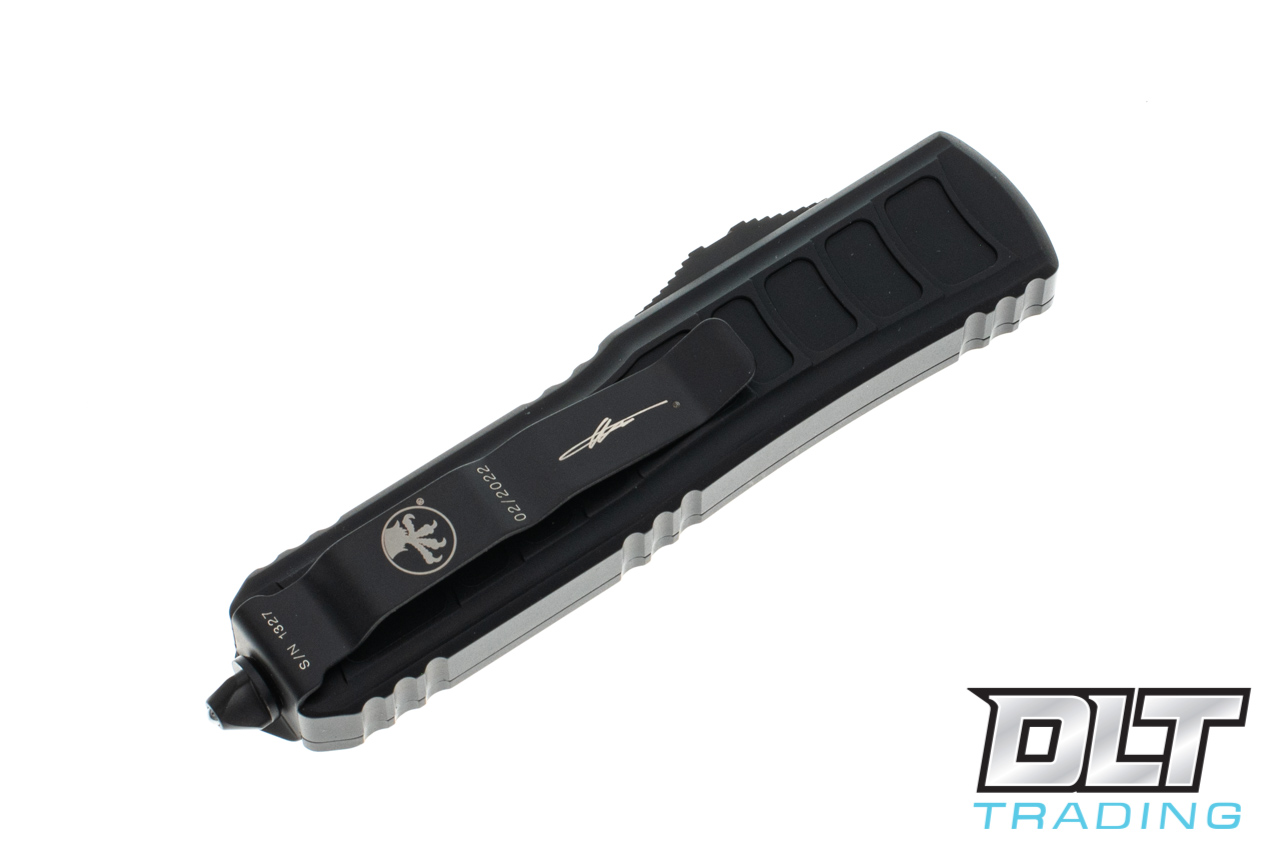 Microtech UTX-85 II D/E - Black Handle - Black Blade