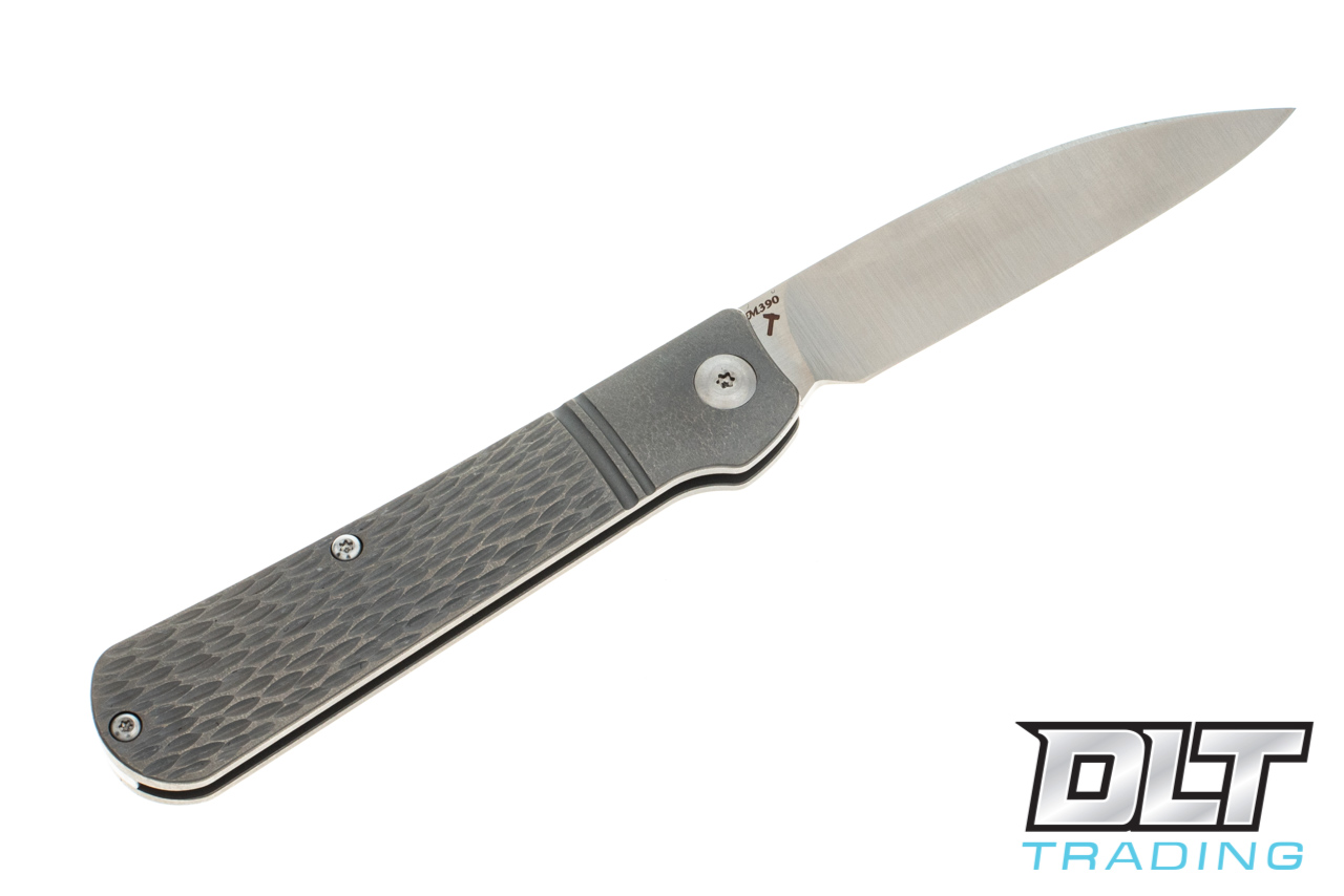 J.E. Made Swayback - Jigged Titanium - DLT Trading