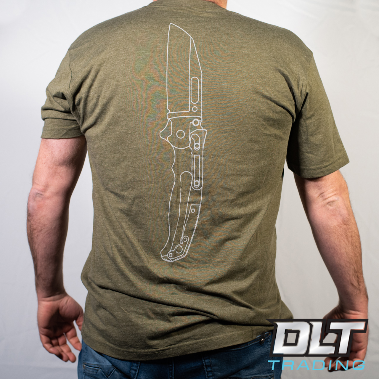 Demko OD Green Knife T-Shirt - DLT Trading