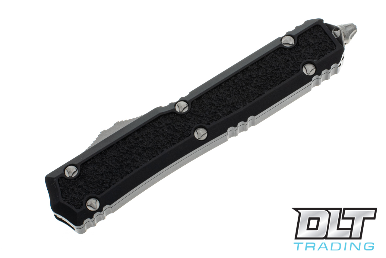 Microtech 206-10S Makora D/E - Black Handle - Stonewashed Blade