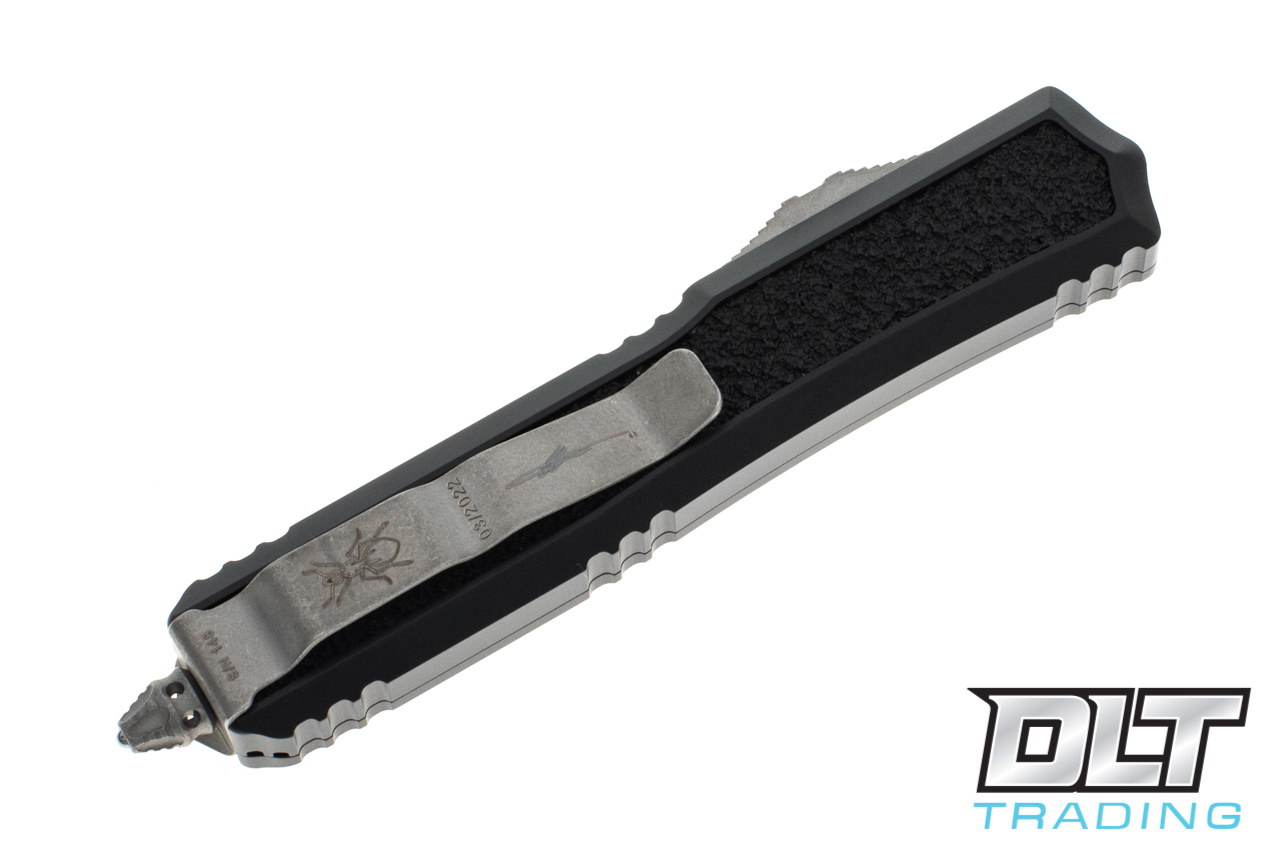 MacOra.！ Microtech 206-10APS Makora D/E - Black Handle - Apocalyptic Blade