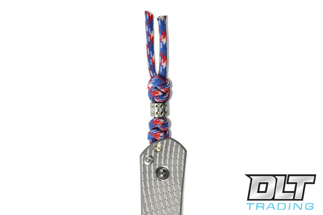 Chris Reeve Liberty Knotted Lanyard with Gold Dot Bead - Large