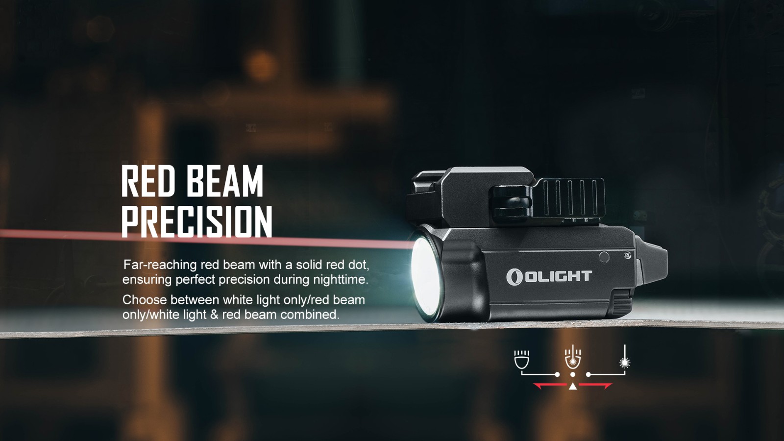 Olight Bladr RL Mini - Black - Red Laser - DLT Trading
